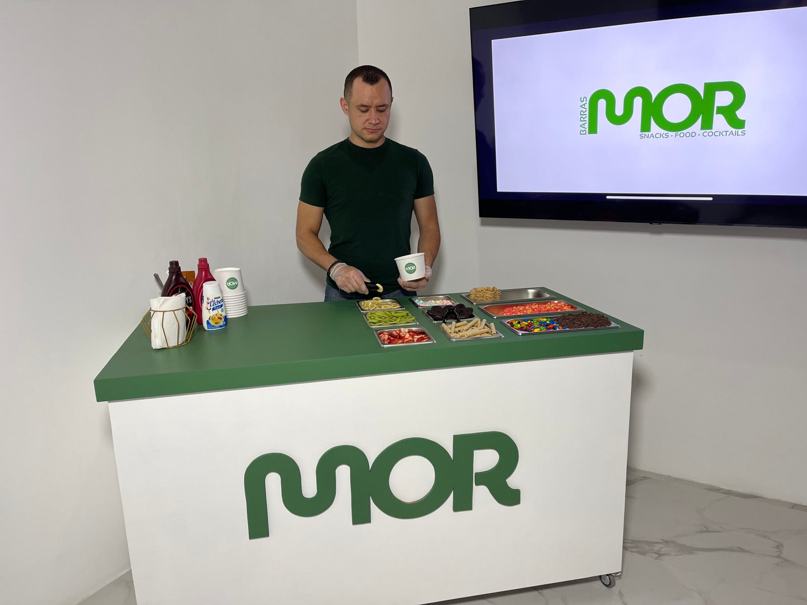 Montaje de barra MOR