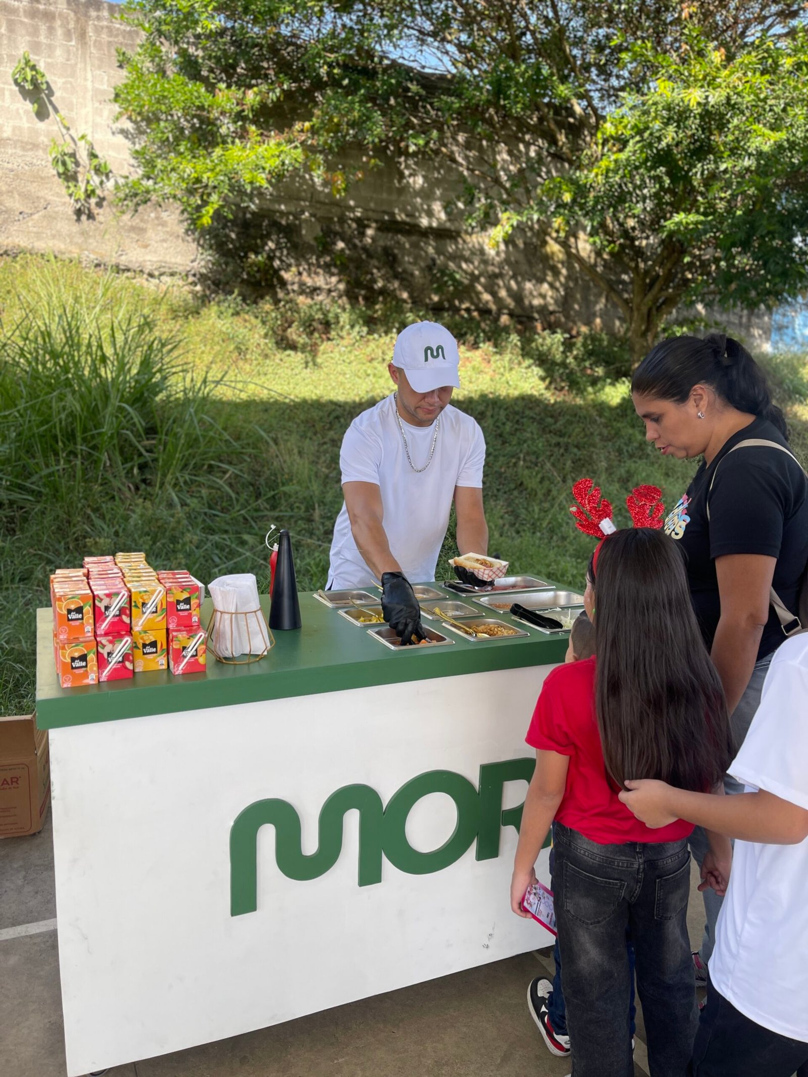 Barra MOR en evento real